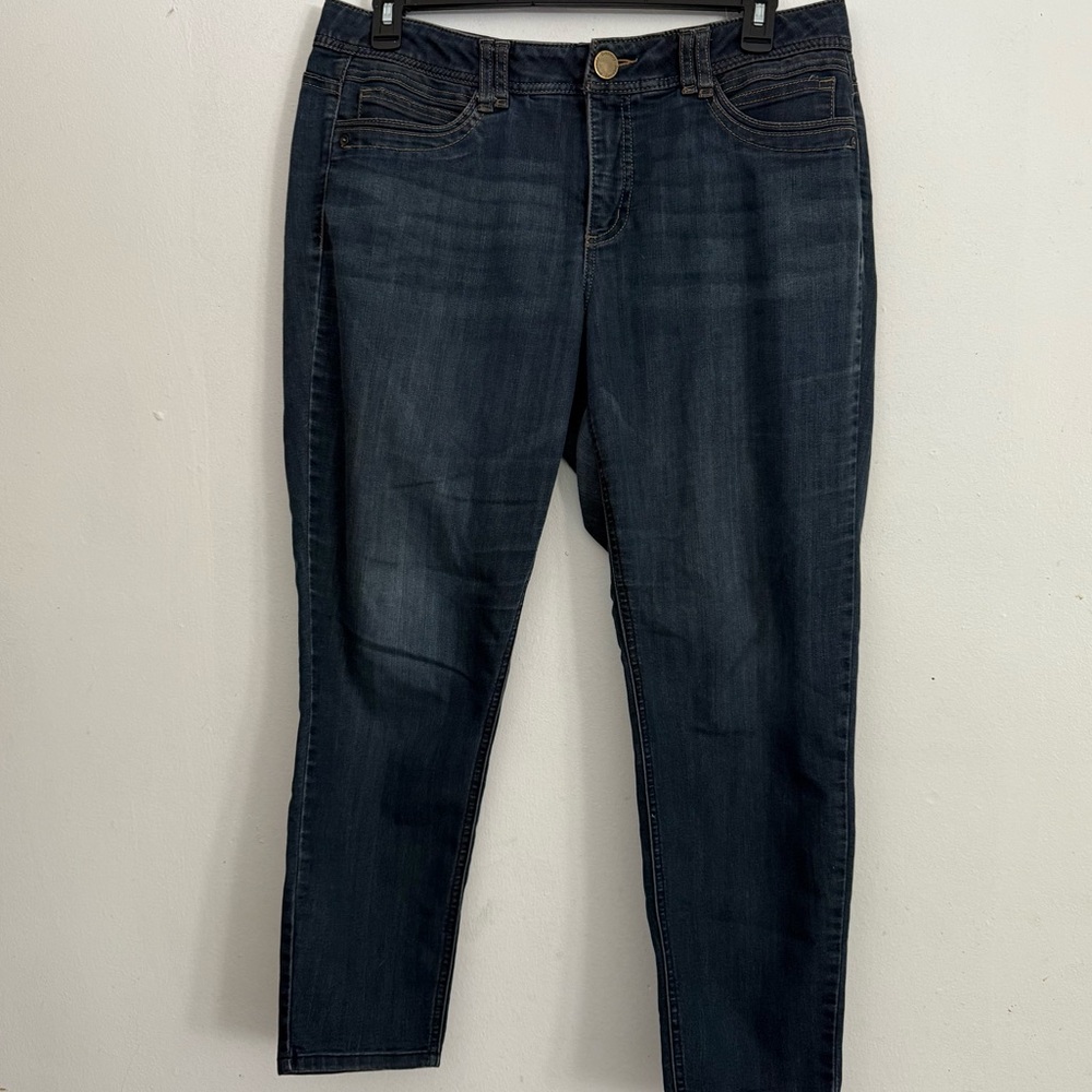Democracy Blue Denim Jeans‎ Women’s Size 14 AB Technology